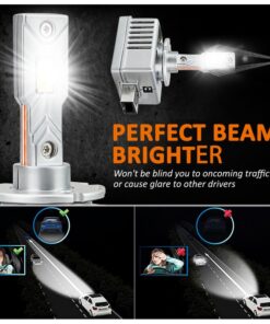 Kit Full Led Premium D3S D3R 80W 6000K 12000 Lumen 100% Canbus Piu Luminoso