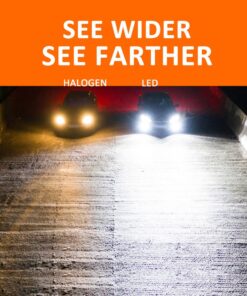 Kit Full Led Premium H1 80W 12V 24V 6000K 18000 Lumen 100% Canbus Piu Luminoso