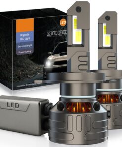 Kit Full Led Premium H4 80W 12V 24V 6000K 18000 Lumen 100% Canbus Piu Luminoso