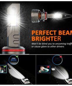 Kit Full Led Premium HB3 9005 HB4 9006 12V 24V 6000K 18000 Lumen 100% Canbus Piu Luminoso