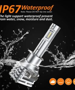 Kit Full Led Compatto H1 12V 30W 6000 Lumen Canbus All In One IP65 Senza Ventola