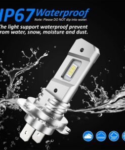 Kit Full Led Compatto H7 12V 45W 6000 Lumen Canbus All In One IP65 Senza Ventola