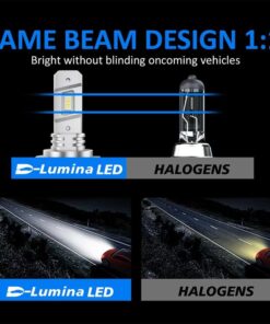 Kit Full Led Compatto H7 12V 45W 6000 Lumen Canbus All In One IP65 Senza Ventola