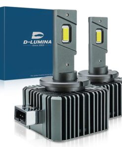 Kit Full Led Ultra Mini D3S D3R 70W 6000K 13000 Lumen 4 Volte Piu Luminoso Rispetto Xenon