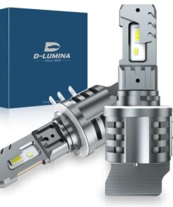 Kit Full Led Ultra Mini H15 130W 12V 24V 6000K 13000 Lumen IP67 100% Canbus Piu Luminoso