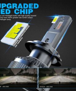 Kit Full Led Ultra Mini H7 130W 12V 24V 6000K 13000 Lumen IP67 100% Canbus Piu Luminoso
