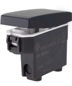 Alternative view of Pulsante Con Simbolo Campanello 1P 10A Colore Nero Compatibile Con Bticino Living e Vimar Plana