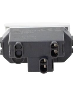 Alternative view of Pulsante Con Simbolo Campanello 1P 10A Colore Bianco Compatibile Con Bticino Living e Vimar Plana