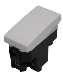 Alternative view of Interruttore Unipolare 1P 16A Colore Bianco Compatibile Con Bticino Living e Vimar Plana