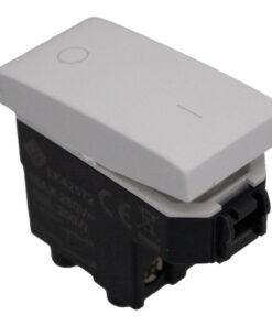 Alternative view of Interruttore Bipolare 2P 16A Colore Bianco Compatibile Con Bticino Living e Vimar Plana