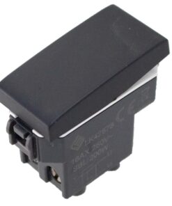 Alternative view of Invertitore 1P 16A Colore Nero Compatibile Con Bticino Living e Vimar Plana