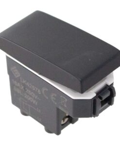 Invertitore 1P 16A Colore Nero Compatibile Con Bticino Living e Vimar Plana