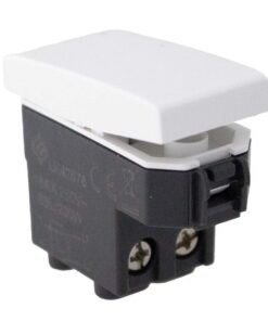 Invertitore 1P 16A Colore Bianco Compatibile Con Bticino Living e Vimar Plana