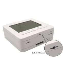 Termostato Digitale Con Tasti Programmabile Per Caldaia A Gas Murale Da Parete Alimentato Con 2 Pile AA