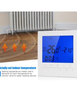 Alternative view of Termostato Digitale Per Riscaldamento Elettrico Stufa Calorifero WiFi Compatibile Con Amazon Alexa Echo e Google Home 16A 220V