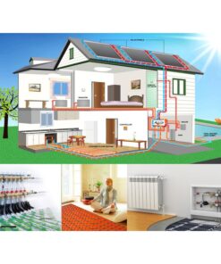 Termostato Digitale Per Riscaldamento Elettrico Stufa Calorifero WiFi Compatibile Con Amazon Alexa Echo e Google Home 16A 220V