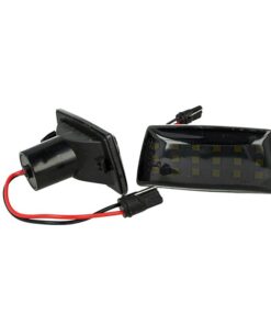 Kit Freccia Laterale a Led Side Marker Lente Nero Fume Luce Arancione Per Opel Adam Astra H J D Insignia Meriva B Zafira