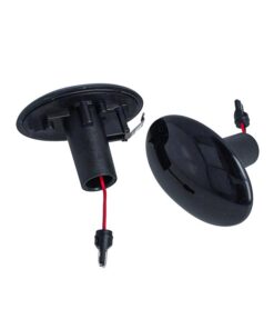 Kit Freccia Laterale a Led Side Marker Lente Nero Fume Luce Bianco Per Mini R56 R57 R58 R59 2007-2013
