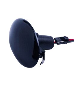 Kit Freccia Laterale a Led Side Marker Lente Nero Fume Luce Arancione Per Mini R56 R57 R58 R59 2007-2013