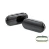 Kit Freccia Laterale a Led Side Marker Lente Nero Fume Luce Bianco Per VW Golf 3 4 Passat Polo Sharan Seat Ibiza Skoda Octavia Ford C-Max Fiesta Focus