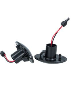 Kit Freccia Laterale a Led Side Marker Lente Nero Fume Luce Bianco Per Ford Fiesta KA Transit Tourneo OEM 96VT13K354AA