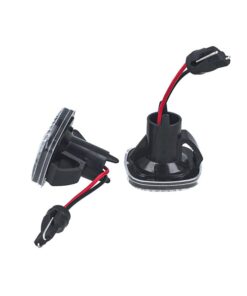 Kit Freccia Laterale a Led Side Marker Lente Trasparente Luce Arancione Per Audi A3 8L 1997-2003 A4 8D 1994-2001 OEM 185327812