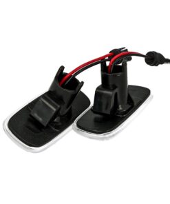 Kit Freccia Laterale a Led Side Marker Lente Trasparente Luce Arancione Per Audi TT A2 8L A3 S3 B5 A4 S4 RS4 A6 S6 C5