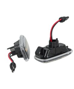 Kit Freccia Laterale a Led Side Marker Lente Trasparente Luce Arancione Per Audi A3 S3 8P A4 S4 RS4 B6 B7 B8 A6 S6 RS6 C5 C7 OEM 8N0949127A