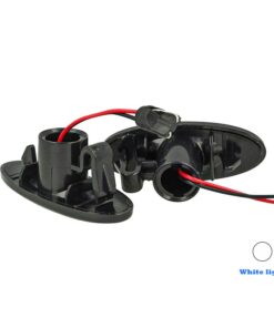 Kit Freccia Laterale a Led Side Marker Lente Nero Fume Luce Bianco Per Nissan Qashqai Micra X-Trail Cube Evalia Leaf Note NP300 NV200 Renault Koleos Smart Forfour OEM 4539062601