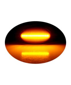 Kit Freccia Laterale a Led Side Marker Lente Trasparente Luce Arancione Per Nissan Qashqai Micra X-Trail Cube Evalia Leaf Note NP300 NV200 Renault Koleos Smart Forfour OEM 4539062601