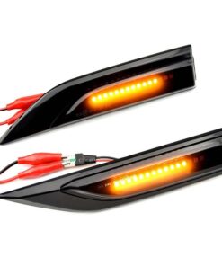 Kit Freccia Laterale a Led Side Marker Lente Fume Luce Arancione Dinamica Per VW Caddy MK4 Dopo 2015 OEM 7E0949101