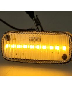 Kit Freccia Laterale a Led Side Marker Dinamica Lente Trasparente Chrysler 200 300 Dodge Charger Avenger Jeep Compass