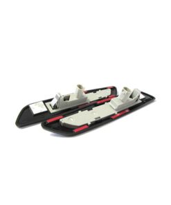 Kit Freccia Laterale a Led Side Marker Nero Cromato Lente Fume BMW E81 E82 E87 E88 E90 E91 E92 E93 E60 F10