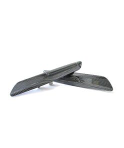Kit Freccia Laterale a Led Side Marker 3D Carbonio Lente Fume BMW E81 E82 E87 E88 E90 E91 E92 E93 E60 E61 F10