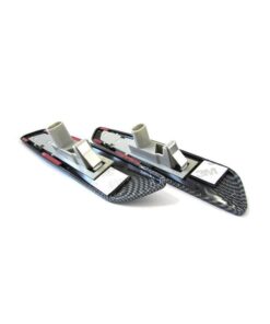 Kit Freccia Laterale a Led Side Marker 3D Carbonio Lente Fume BMW E81 E82 E87 E88 E90 E91 E92 E93 E60 E61 F10