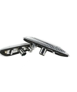 Kit Freccia Laterale a Led Side Marker Lente Trasparente 12V 5W BMW E46 E36 E90 E91 E60 E61 E81 E82 E87 E88 E92 E93 X1 E84 X3 E83 X5 E53