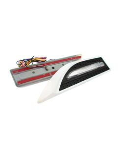 Kit Freccia Laterale a Led Side Marker Universale Multi Funzionali Bianco Perla