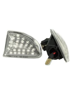 Kit Freccia Laterale a Led Side Marker Lente Trasparente Mercedes Benz Smart Fortwo W451 Coupe Cabrio OEM 4519067700C40A 4519067800C40A