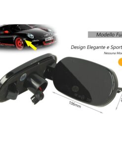 Kit Freccia Laterale a Led Side Marker Lente Fume Mercedes Benz Sprinter W906 VW Crafter 2006