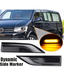 Kit Freccia Laterale a Led Side Marker Dinamica Lente Fume VW Caddy T6 Dopo 2015