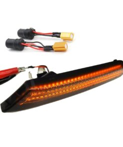 Kit Freccia Laterale a Led Side Marker Dinamica Lente Fume Porsche 911 Boxster 996 Resistenza Inclusa