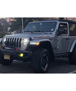 Kit Freccia Laterale a Led Side Marker Dinamica Lente Fume Per Jeep JL wrangler Dopo 2018