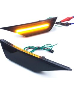 Kit Freccia Laterale a Led Side Marker Dinamica Lente Fume Honda Civic 10 2016-2019 + DRL Forma L