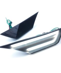 Kit Freccia Laterale a Led Side Marker Dinamica Lente Fume Honda Civic 10 2016-2019 + DRL Forma L