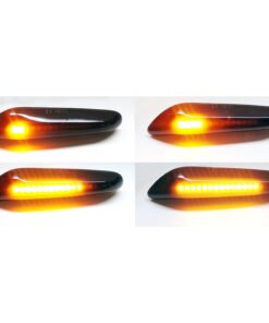 Kit Freccia Laterale a Led Side Marker Dinamica Lente Fume BMW E36 E46 E90 E91 E60 E61 X1 E84 X3 E83 X5 E53