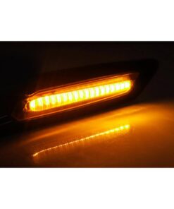 Kit Freccia Laterale a Led Side Marker Dinamica Lente Fume BMW X1 E84 X3 E83 E90 E91 E92 E93 E60 E61 E81 E82 E87 E88
