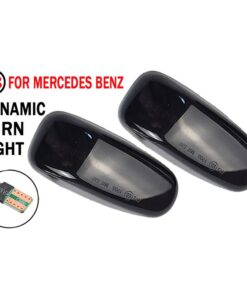 Kit Freccia Laterale a Led Side Marker Dinamica Lente Fume Mercedes Benz W210 Facelift OEM 2028201921