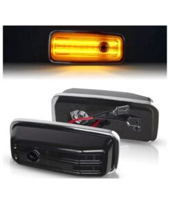 Kit Freccia Laterale a Led Side Marker Dinamica Lente Fume Mercedes Benz W463 G-CLASS 1986-2002