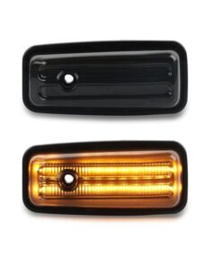 Kit Freccia Laterale a Led Side Marker Dinamica Lente Fume Mercedes Benz W463 G-CLASS 1986-2002