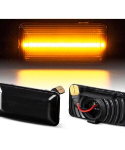 Kit Freccia Laterale a Led Side Marker Dinamica Lente Fume VW Golf 3 Vento Seat Cordoba 1993-1999